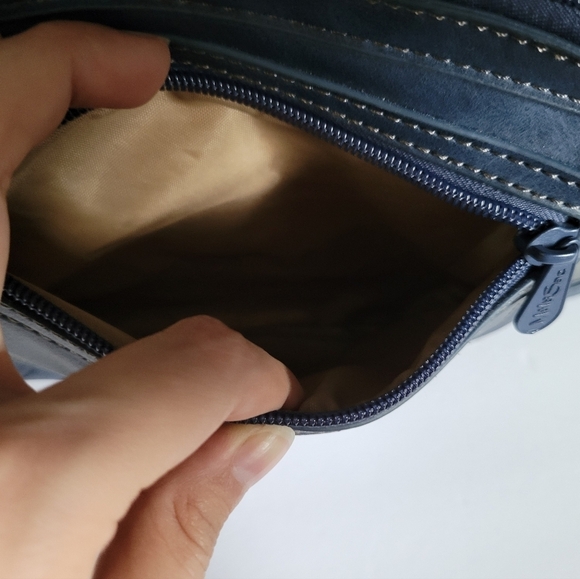 MultiSac Dark Blue Man Made Materials Multipocket Crossbody Purse - Picture 5 of 16